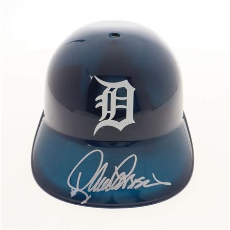 Lance Parrish Signed Tigers Full Size Batting Helmet Schwartz Sports