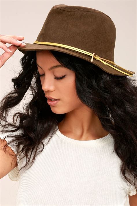 San Diego Hat Co Brown Hat Suede Hat Fedora Hat Lulus