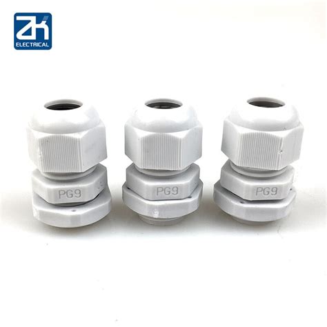 Pcs High Quality Ip Pg Mm Waterproof Nylon Cable Gland