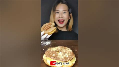 Asmr Randys Dount Variety Of Donuts 유명한 랜디스 도넛 1주년 축하🎉 디저트 먹방 Mukbang