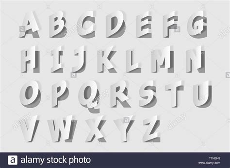 Cut Out Letters Font