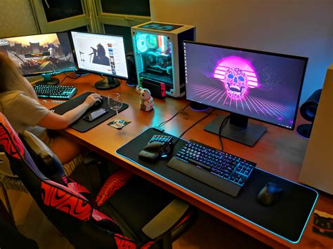 Couples battlestation - WorkSpace