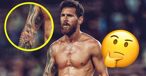 Bạn đã biết ý nghĩa 18 hình xăm của Messi là gì chưa