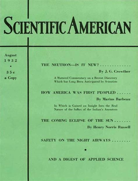 Scientific American Volume 147 Issue 2 Scientific American