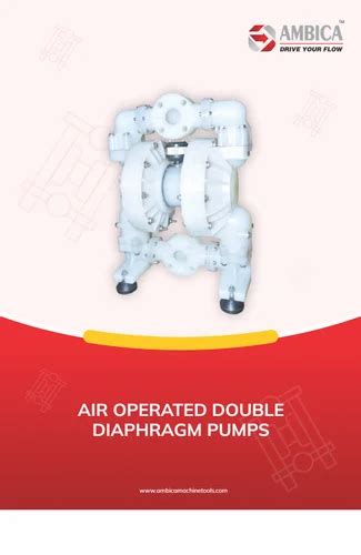 Air Operated Double Diaphragm Pump Air Operated Double Diaphragm 1 Inch Pp Manufacturer From