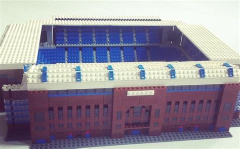 Rangers Spares On Twitter Class Model Of Ibrox Made Out Of Lego By