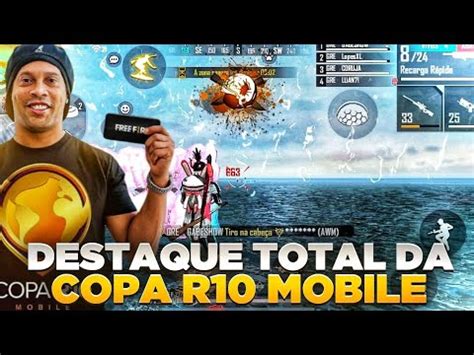 COPA DO RONALDINHO DIA 2 HIGHLIGHTS EM CAMPEONATOS Free Fire