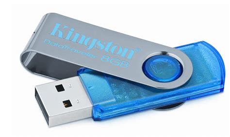 Kingston Gb Datatraveler Usb Flash Drive Blue At Juno Records