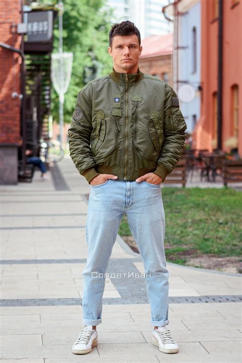 Куртка Pilot Warm Khaki ARMY STROLL — купить по цене 8347 руб ...