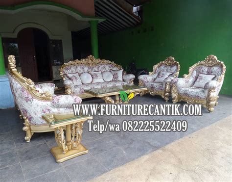 Sofa Tamu Ukiran Mewah Jepara Set Ruang Tamu Mewah Toko Furniture