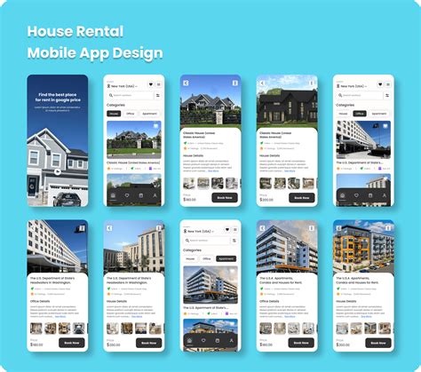 Seamless House Rental Experience – Mobile App Design. :: Behance