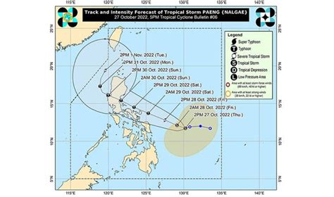 More Areas In Luzon Visayas Under Signal No As Paeng Maintains