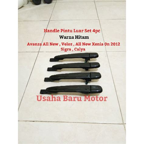 Jual Handle Handel Pintu Luar Set Pc Hitam Avanza All New Xenia