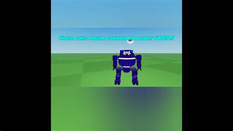 Nuevo Gato Mecha Comandante Robot GRATIS En Roblox YouTube