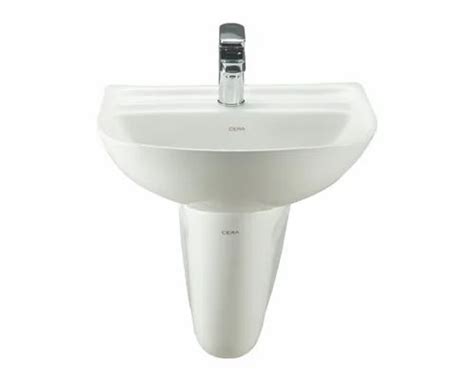 Wall Hung Wash Basins With Half Pedestal At Rs Wall Hung Wash