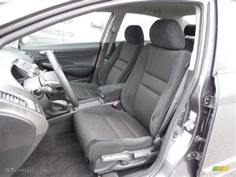 Black Interior 2010 Honda Civic LX-S Sedan Photo #80901365 | GTCarLot.com