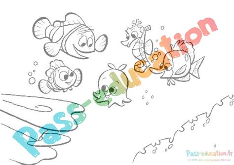 Coloriage Gratuit De Nemo T L Chargez Et Imprimez Vos Dessins Pr F R S