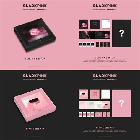 BLACKPINK SQUARE UP 1ST Mini Album Shopee Malaysia