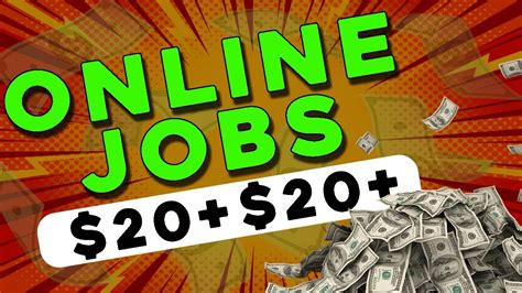 Best Work From Home Jobs Paying Per Hour Or More Make