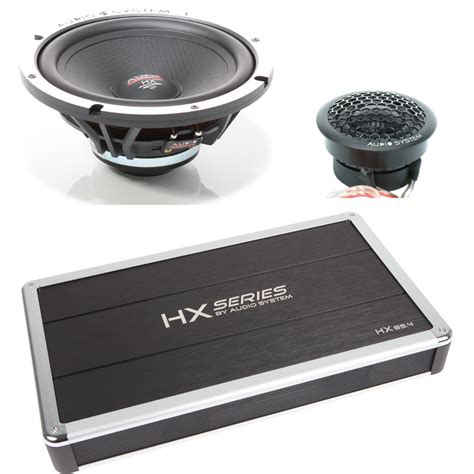 HX SERIES AKTIV SETS AUDIO SYSTEM GERMANY