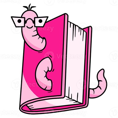 The Genius Bookworm 13166462 Png