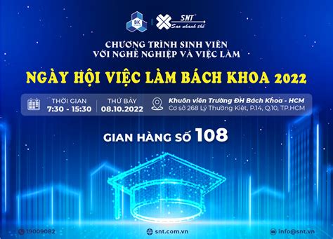 Ngày hội việc làm BÁCH KHOA Chương trình sinh viên với nghề nghiệp và