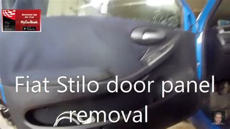 Fiat Stilo Door Panel Removal YouTube