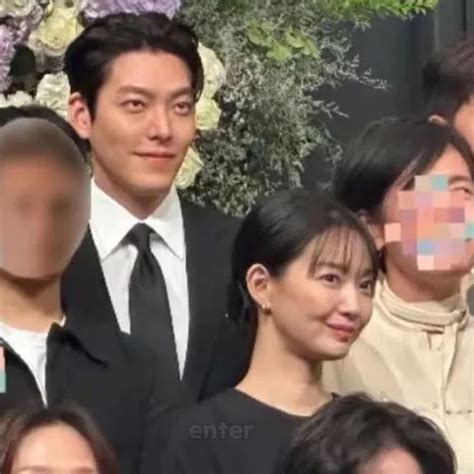 Celebrity Couple Kim Woo Bin And Shin Min Ah Are Spotted At A Wedding