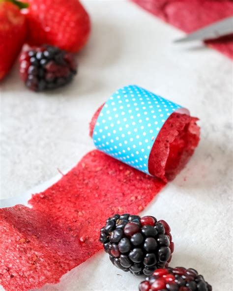 Homemade Fruit Roll-Ups - No Dehydrator Needed