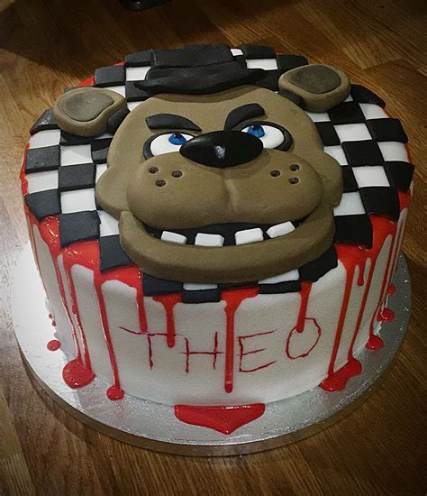 Five Nights At Freddys Cake Fnaf Cakes Birthdays Fnaf Cake Th | Hot Sex Picture