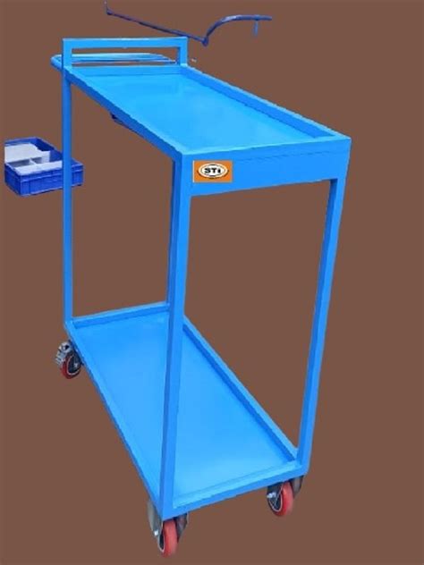 900 Mm Mild Steel Dual Platform Trolley Twin Platform Trolley Load