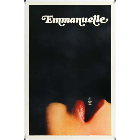 EMMANUELLE U.S. Linenbacked Movie Poster - 27x40 in. - 1974