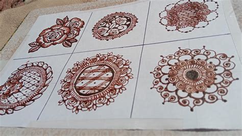 How To Draw Different Types Of Mandala Mehndi Designs Mandala