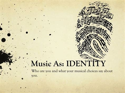 PPT - Music As: IDENTITY PowerPoint Presentation, free download - ID:3133589