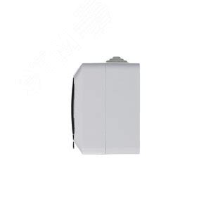 Розетка одноместная с заземляющим контактом для открытой установки 220в ...