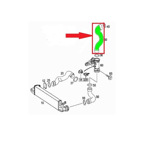 RURA INTERCOOLERA MERCEDES 2 2 CDI 2035283382