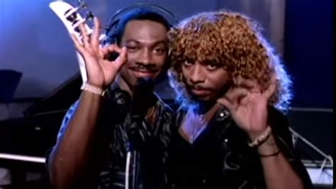 Rick James And Eddie Murphy Party All The Time Glow Part 18 Youtube