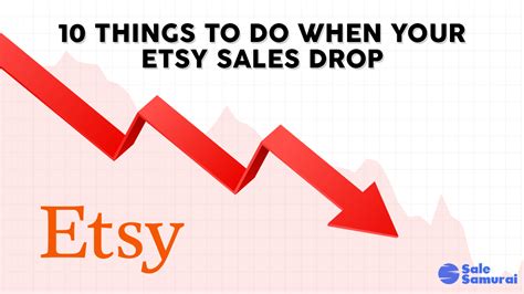 Etsy Sales Dropped Things To Do When Your Etsy Sales Drop