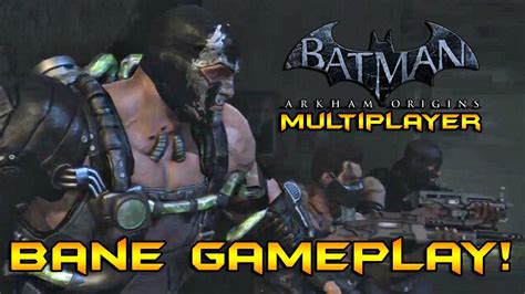 Batman Arkham Origins Multiplayer Bane Gameplay Hd Youtube