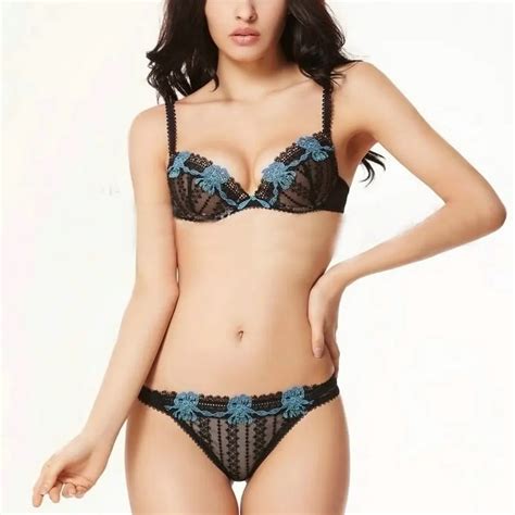 Women Sexy Intimates Bra Brief Sets Sexy T Pants Romantic Temptation