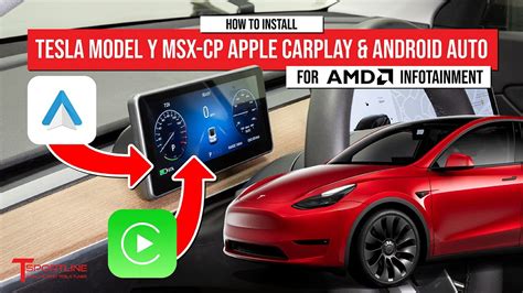 How To Install Tesla Model Y MSX CP Apple CarPlay Android Auto For