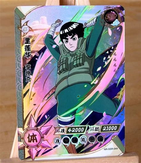 Naruto Tcg Kayou Rock Lee Carte Nr Ssr 044 Neuve Holo Super Rare A