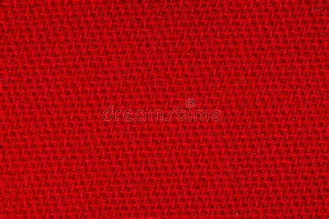 Textura Roja Del Fondo De La Tela Detalle Del Primer Del Material De