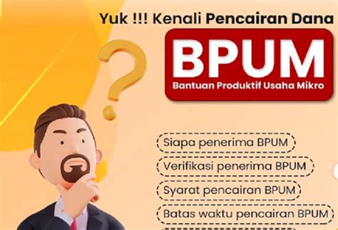 Bpum Jadwal Cair Syarat Cara Daftar Dan Cek Penerima Blt Umkm