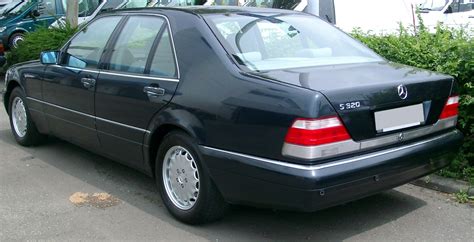 Mercedes Benz S Class W140 Facelift 1994 S 600 V12 394 Hp 5G TRONIC