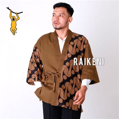 Jual Raikeni Kimono Kanki Kimono Batik Outer Batik Cardigan Batik