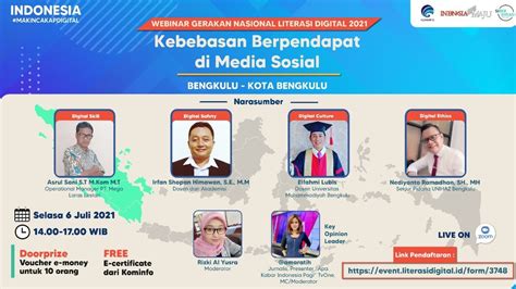 Literasi Digital Kebebasan Berpendapat Di Media Sosial Kota Bengkulu