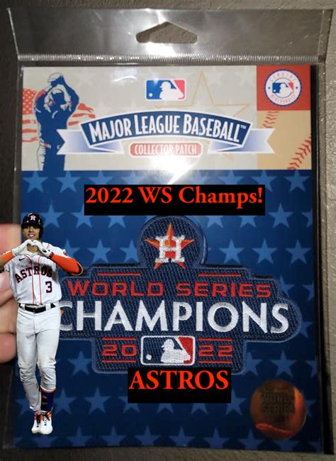 Official 2022 World Series Championship Patch 2022 World Series Houston