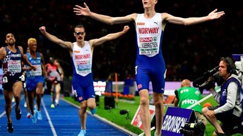 5000 M Norweger Jakob Ingebrigtsen Gewinnt Zweites Gold Bruder