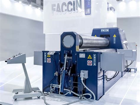 3 Roll Variable Geometry Plate Bending Machine Faccin